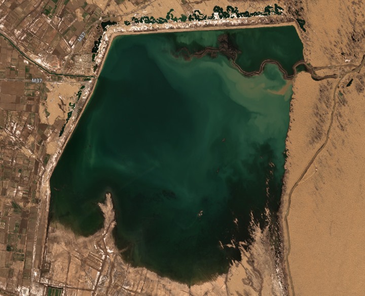 Хаузханское водохранилище 14 февраля 2024 года