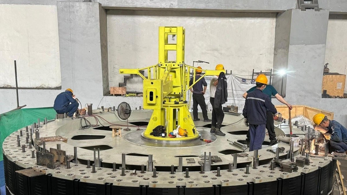 Замена гидроагрегатов увеличит мощность Уч-Курганской ГЭС до 216 МВт