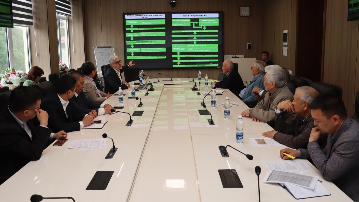 Эксперты обсудили безопасность плотины Камбаратинской ГЭС-1